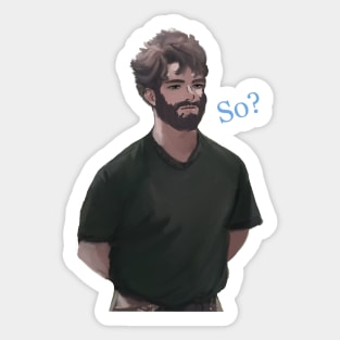 So? Sticker